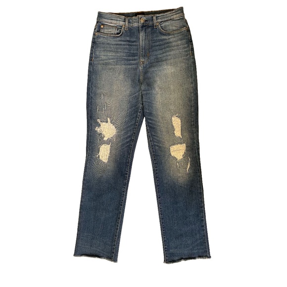 Hudson Jeans: Zoeey High Rise Straight Crop - Picture 1 of 9